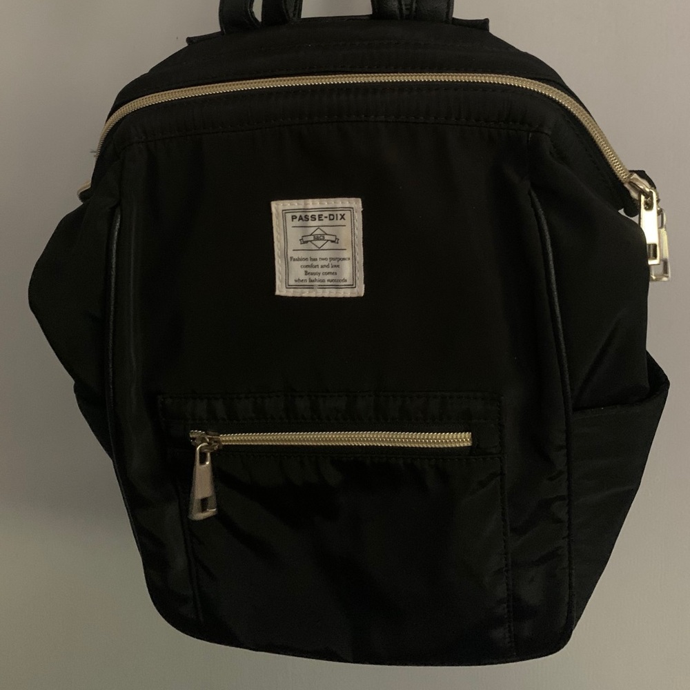 Wide mouth backpack